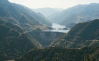 宁波四明山小山村风光无限